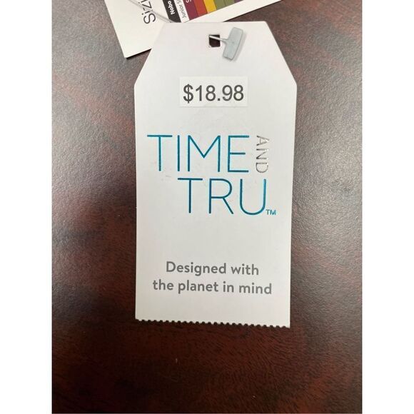 NWT Time and Tru Back Tie Bikini Top - Picture 8 of 8